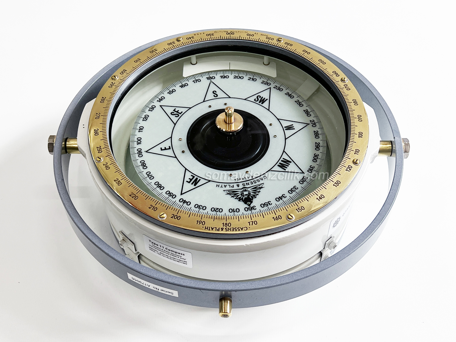 cassens plath type 11 magnetic compass manyetik pusula miyar